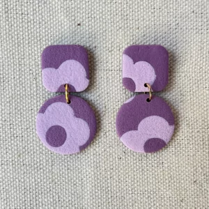 Maia mauve bijoux