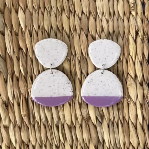 Melanie Violet mauve bijoux